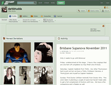 Tablet Screenshot of darkbhudda.deviantart.com