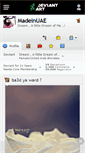 Mobile Screenshot of madeinuae.deviantart.com