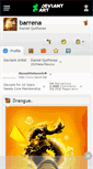 Mobile Screenshot of barrena.deviantart.com