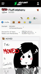 Mobile Screenshot of fluff-misheru.deviantart.com
