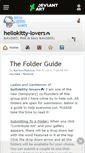 Mobile Screenshot of hellokitty-lovers.deviantart.com