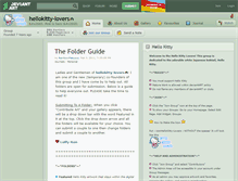 Tablet Screenshot of hellokitty-lovers.deviantart.com