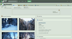 Desktop Screenshot of getxthexpoint.deviantart.com