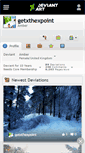 Mobile Screenshot of getxthexpoint.deviantart.com