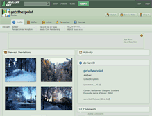 Tablet Screenshot of getxthexpoint.deviantart.com