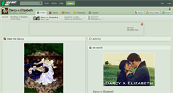 Desktop Screenshot of darcy-x-elizabeth.deviantart.com