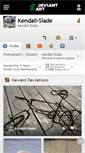 Mobile Screenshot of kendall-slade.deviantart.com