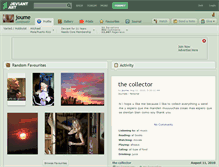 Tablet Screenshot of joume.deviantart.com