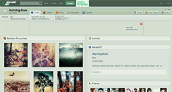 Desktop Screenshot of morning-rose.deviantart.com