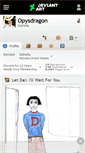 Mobile Screenshot of opysdragon.deviantart.com