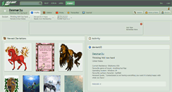 Desktop Screenshot of desmar2u.deviantart.com