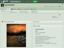 Tablet Screenshot of homesickellian.deviantart.com