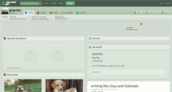 Desktop Screenshot of greenlex.deviantart.com