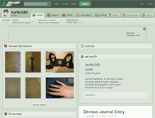 Tablet Screenshot of nuriko360.deviantart.com