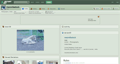 Desktop Screenshot of mezrellastock.deviantart.com