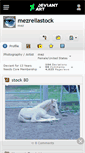 Mobile Screenshot of mezrellastock.deviantart.com
