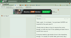 Desktop Screenshot of muffinelf.deviantart.com
