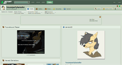 Desktop Screenshot of housepartykaraoke.deviantart.com