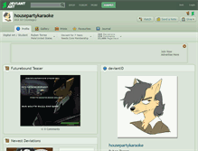 Tablet Screenshot of housepartykaraoke.deviantart.com