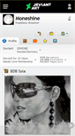 Mobile Screenshot of moneshine.deviantart.com