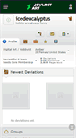Mobile Screenshot of icedeucalyptus.deviantart.com