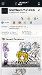 Mobile Screenshot of deathnote-yuri-club.deviantart.com