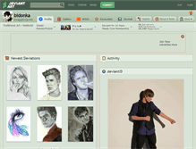 Tablet Screenshot of bidonka.deviantart.com