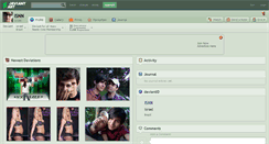Desktop Screenshot of isnn.deviantart.com