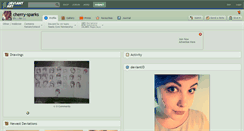 Desktop Screenshot of cherry-sparks.deviantart.com