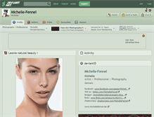 Tablet Screenshot of michelle-fennel.deviantart.com