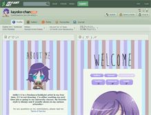 Tablet Screenshot of kayoko-chan.deviantart.com