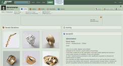 Desktop Screenshot of doronmerav.deviantart.com