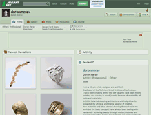 Tablet Screenshot of doronmerav.deviantart.com