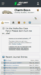 Mobile Screenshot of charm-box.deviantart.com