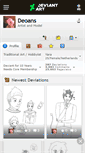 Mobile Screenshot of deoans.deviantart.com