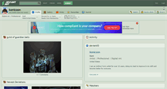 Desktop Screenshot of konicoon.deviantart.com
