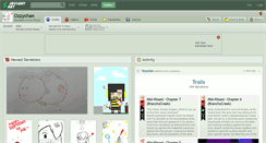 Desktop Screenshot of ozzychan.deviantart.com