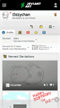 Mobile Screenshot of ozzychan.deviantart.com