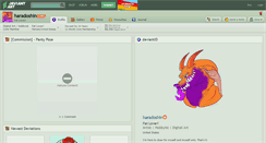 Desktop Screenshot of haradoshin.deviantart.com