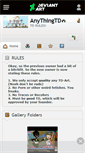 Mobile Screenshot of anythingtd.deviantart.com