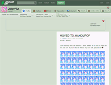 Tablet Screenshot of jokerplus.deviantart.com