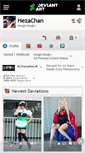 Mobile Screenshot of hezachan.deviantart.com
