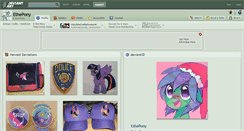 Desktop Screenshot of ethepony.deviantart.com