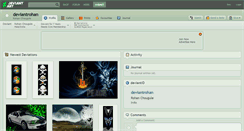 Desktop Screenshot of deviantrohan.deviantart.com