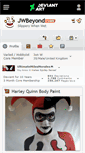 Mobile Screenshot of jwbeyond.deviantart.com