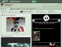 Tablet Screenshot of jwbeyond.deviantart.com