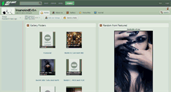 Desktop Screenshot of insaneandevil.deviantart.com
