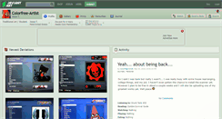 Desktop Screenshot of colorfree-artist.deviantart.com