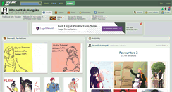 Desktop Screenshot of kitsuneotakumangaka.deviantart.com