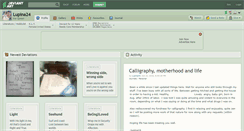Desktop Screenshot of lupina24.deviantart.com